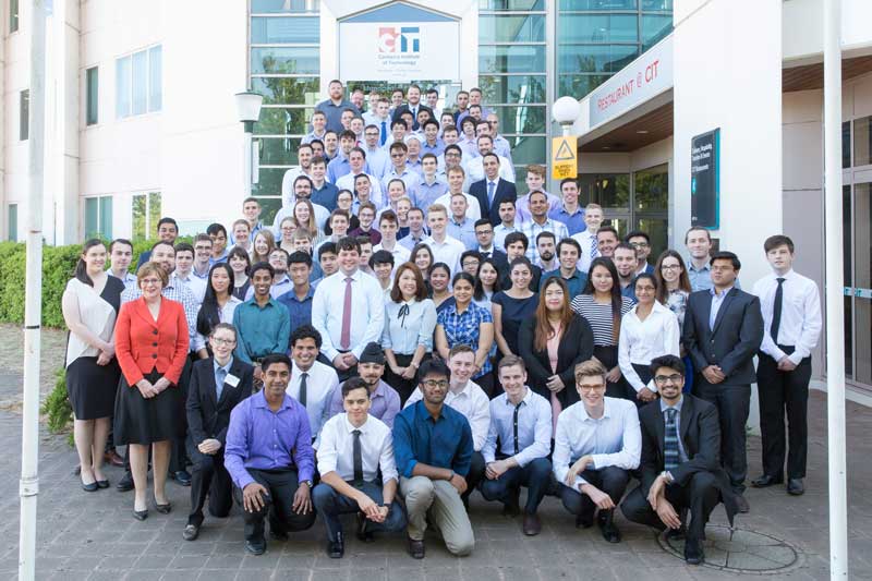 The 2017 ICT Cadets and Apprentices.